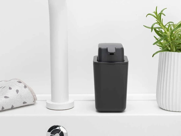 Brabantıa Dark Grey Sıvı Sabunluk - Resim 4