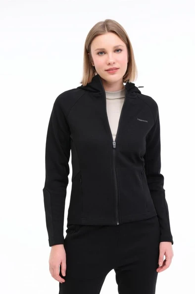 Lumberjack WL MILA 18CT321 5FX 101940901 Kadın Eşofman Üstü Siyah S-XL ürün görseli 1