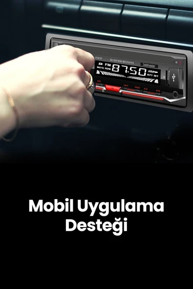 Goldmaster V700 Bt Bluetooth Radyo Oto Teyp - Resim 4
