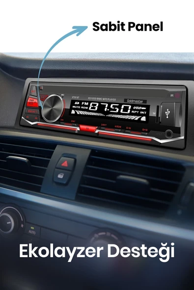 Goldmaster V700 Bt Bluetooth Radyo Oto Teyp - Resim 2