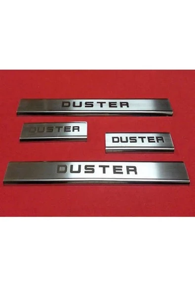 Dacıa Duster 2010-2017 Krom Kapı Eşiği Paslanmaz Çelik 4 Parça ürün görseli 1