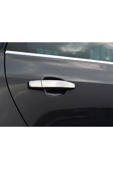 Opel Astra-h 2004-2010 Model Arası Krom Kapı Kolu 4 Kapı Paslanmaz Çelik - Resim 2
