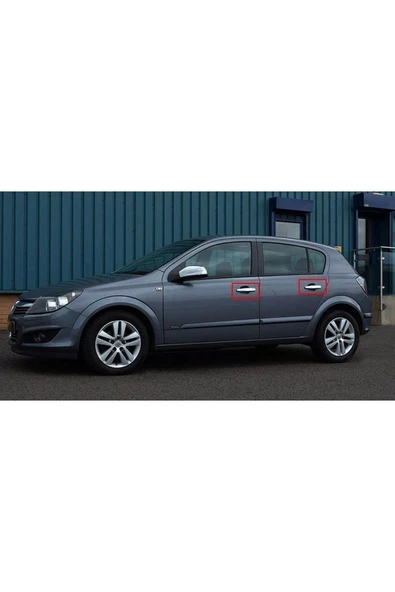 Opel Astra-h 2004-2010 Model Arası Krom Kapı Kolu 4 Kapı Paslanmaz Çelik ürün görseli 1