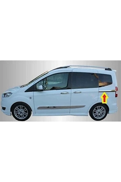 Ford Tourneo Courier Krom Sürgü Nikelajı 2 Parça 2013 Üzeri ürün görseli 1