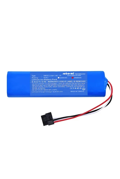 robo-mi VIOMI V2 Batarya 14.4v 3500mah Akıllı Robot Süpürge Pili ürün görseli 1