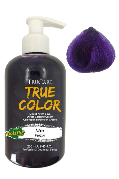 Truecolor Renkli Saç Boyası Mor 250 ml ürün görseli 1