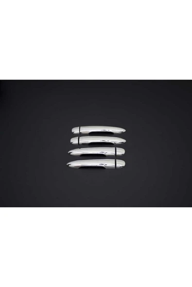 Renault Megane-2 2005-2010 Model Arası Krom Kapı Kolu 4 Kapı Paslanmaz Çelik ürün görseli 1