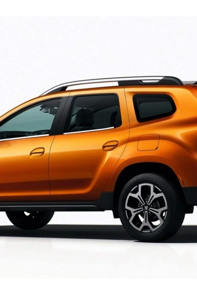 DACİA DUSTER 2018 -2024 MODELLER ARASI KROM CAM ÇITASI 4 PARÇA PASLANMAZ ÇELİK ürün görseli 1