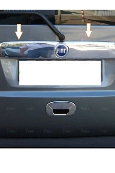 FİAT DOBLO 2005-2010 MODEL ARASI KROM BAGAJ ÇITASI PLAKA ÜSTÜ ürün görseli 1