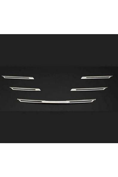 Renault Megane -4 2016-2020 5 Parça Krom Ön Panjur ürün görseli 1