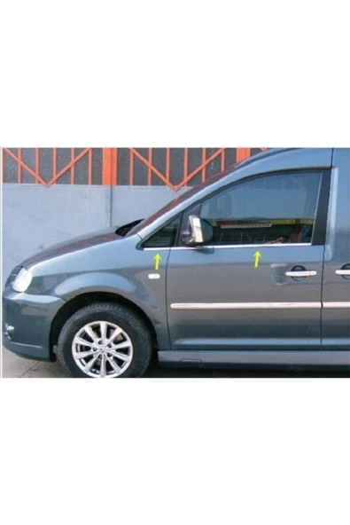 Vw Caddy Krom Cam Çıtası 4 Prç. 2004-2015 P. Çelik ürün görseli 1