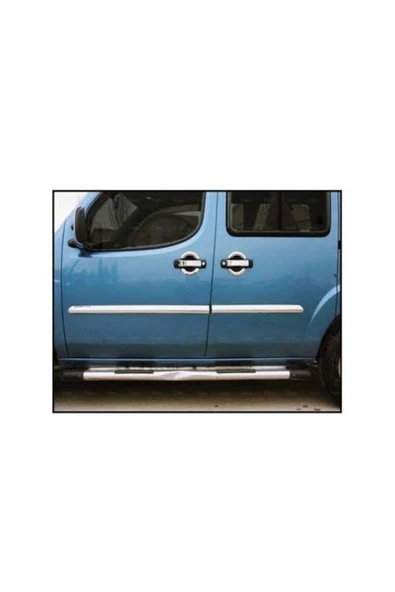 Fiat Doblo 2000-2001-2002-2003-2004-2005 Krom Yan Kapı Çıtası 4 Kapı Paslanmaz Çelik ürün görseli 1