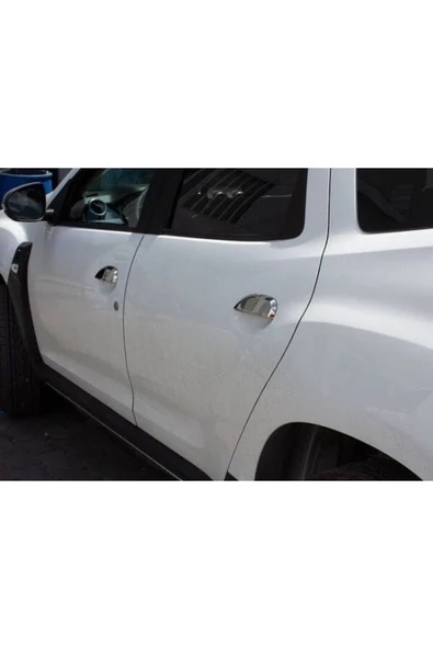 Dacıa Duster 2018-2019-2020-2021-2022 Krom Kapı Kolu Paslanmaz Çelik 4 Kapı - Resim 2