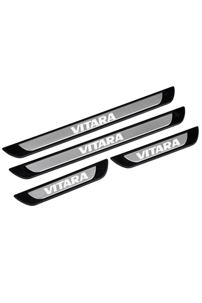 Suzuki Vitara Old Krom Kapı Eşiği 4prç. - Resim 3