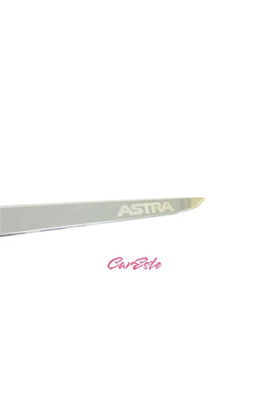 OPEL ASTRA J HB KASA 2011-2014 MODELLER ARASI ASTRA YAZILI KROM BAGAJ ALT ÇITASI PASLANMAZ ÇELİK ürün görseli 1