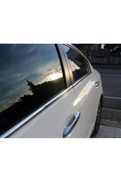 Honda Cıvıc Fb7 2012-2015 Modeller Arası Krom Cam Çıtası 4 Parça Paslanmaz Çelik ürün görseli 1