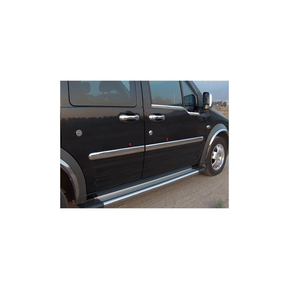 Ford Connect 2002-2013 Model Arası Krom Yan Kapı Çıtası 4 Parça ürün görseli 1