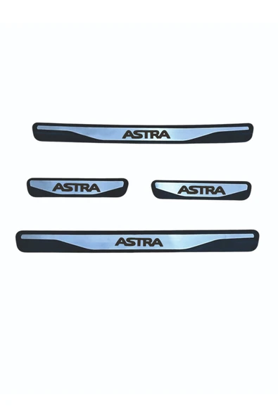 ASTRA L KAPI EŞİĞİ 2022 VE ÜZERİ NEW KROM KAPI EŞİĞİ 4 PARÇA PASLANMAZ ÇELİK ürün görseli 1