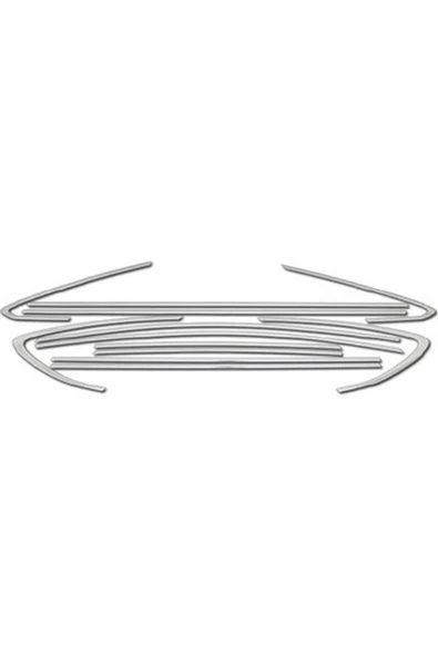 Opel Astra -j Sedan 2009-2020 Cam Çerçevesi Krom 12 Parça Paslanmaz Çelik ürün görseli 1