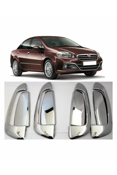 Fiat Linea Kapı Kolu 8 Parça Krom ürün görseli 1