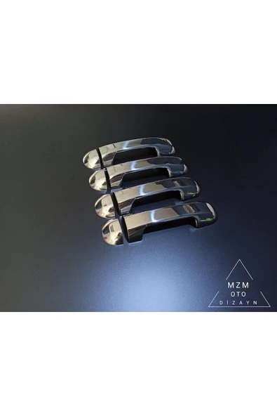 Ford Connect Krom Kapı Kolu 4 Kapı 2002-2014 P. Çelik Uyumlu ürün görseli 1