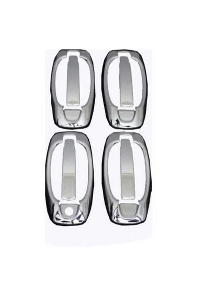 Fiat Doblo 2010-2021 Krom Kapı Kolu 4 Kapı Paslanmaz Çelik ürün görseli 1