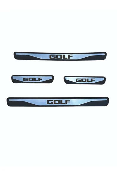 GOLF 7 KAPI EŞİĞİ 2013-2019 NEW KROM KAPI EŞİĞİ 4 PARÇA PASLANMAZ ÇELİK ürün görseli 1