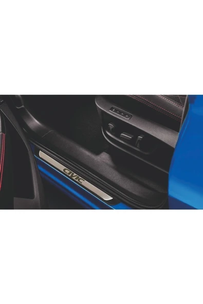 HONDA CİVİC 2006-2011 MODELLER OLD KROM KAPI EŞİĞİ 4 PARÇA PASLANMAZ ÇELİK ürün görseli 1