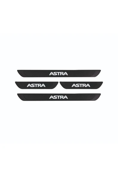 OPEL 2010-2015 ASTRA J OLD KARBON KAPI EŞİĞİ 4 PARÇA KROM YAZILI ürün görseli 1