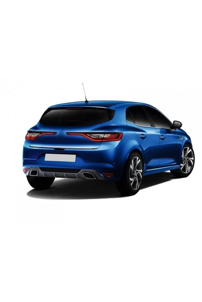 Renault Megane 4 2016 Ve Üzeri Krom Bagaj Alt Çıtası Hb Paslanmaz Çelik ürün görseli 1