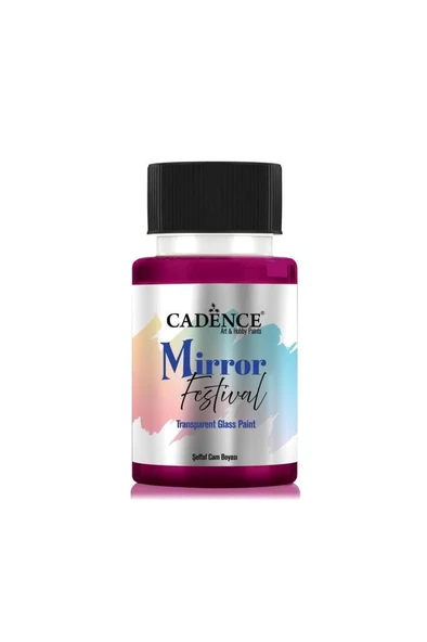 Cadence Mirror Festival Cam Boyası MF-07 FUŞYA 50ML ürün görseli 1