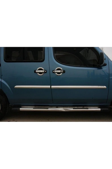 Fiat Doblo 2000-2005 Krom Yan Kapı Çıtası 4 Parça Paslanmaz Çelik ürün görseli 1