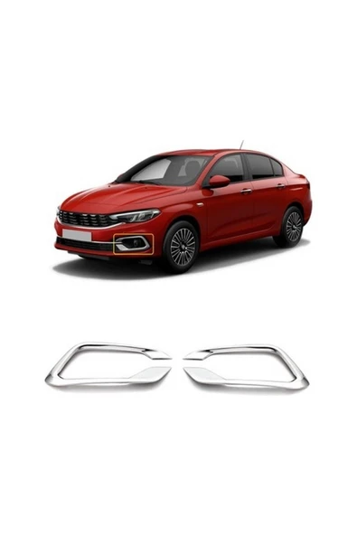Fiat Egea Sedan Uyumlu Krom Sis Çerçevesi 2 Prç. 2020 Üzeri ürün görseli 1