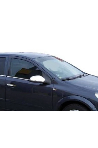 Opel Astra Hb 2004-2005-2006-2007-2008-2009-2010 Krom Cam Çıtası 4 Parça Paslanmaz Çelik ürün görseli 1