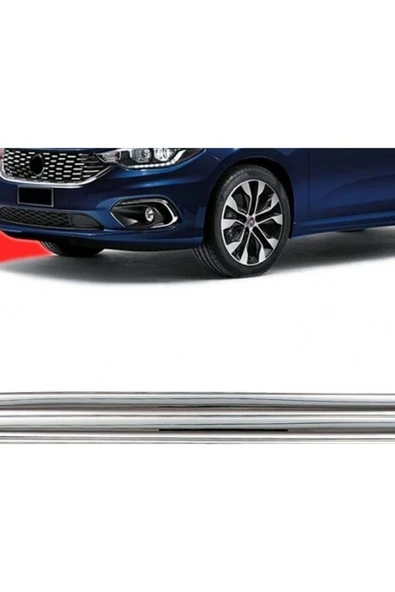 Fiat Egea Hb 2016-2017-2018-2019-2020-2021-2022 Krom Cam Çıtası 4 Parça Paslanmaz Çelik ürün görseli 1
