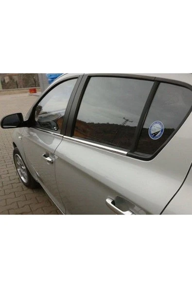 Hyundai I-20 2008-2012 Model Arası Krom Cam Çıtası 4 Parça Paslanmaz Çelik ürün görseli 1