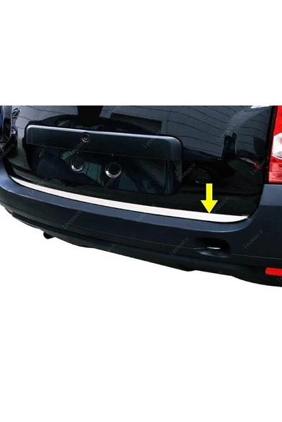 Dacia Duster 2010-2017 Krom Bagaj Alt Çıtası Paslanmaz Çelik ürün görseli 1