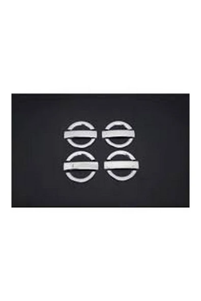 Fiat Doblo 2000-2010 Krom Kapı Kolu 4 Kapı 12 Parça Paslanmaz Çelik - Resim 2