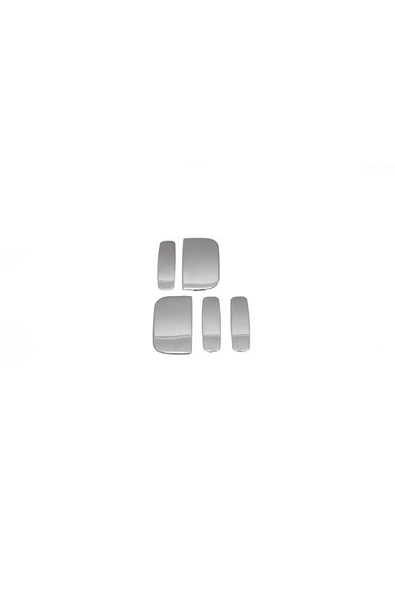 Citroen Berlingo 1996-2007 Arası Krom Kapı Kolu 4 Kapı Paslanmaz Çelik ürün görseli 1
