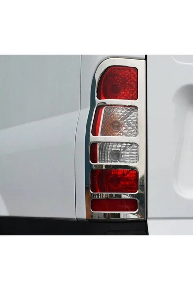 Ford Transit 2003-2013 Model Arası Krom Stop Çerçevesi 2 Parça Paslanmaz Çelik ürün görseli 1