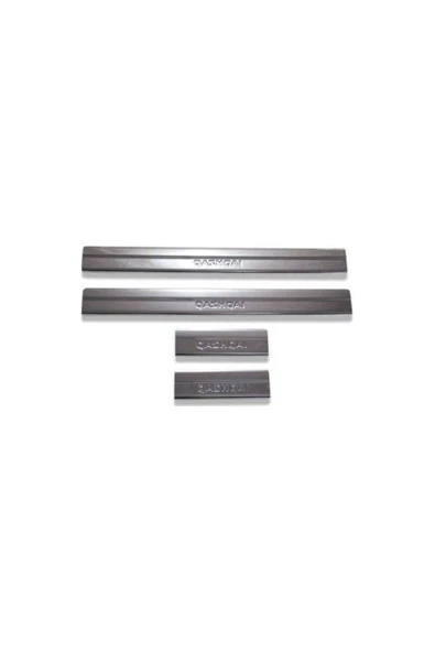 NİSSAN QASHQAİ 2007-2013 MODELLER ARASI KROM KAPI EŞİĞİ 4 PARÇA PASLANMAZ ÇELİK ürün görseli 1