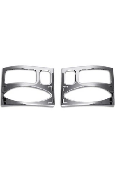 Volkswagen Transporter T-4 1990-2003 Model Arası Krom Stop Çerçevesi 2 Parça Paslanmaz Çelik ürün görseli 1