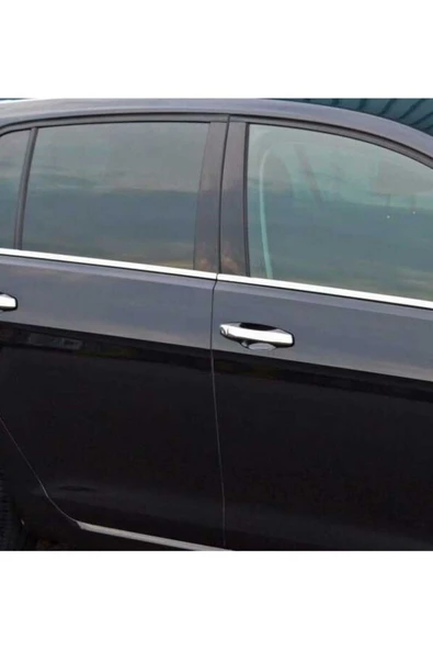 VW GOLF-7 2013-2023 MODELLER ARASI KROM CAM ÇITASI 4 PARÇA PASLANMAZ ÇELİK ürün görseli 1