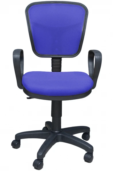 Porziyon Depar Ofis Büro Öğrenci Çalışma Koltuğu - Mavi ürün görseli 1