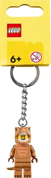 Lego 854317 T. rex Suit Guy Key Chain ürün görseli 1