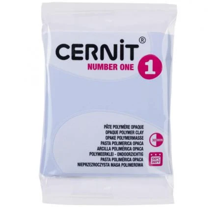 Cernit Polimer Kil Seramik Hamuru Number One 56gr 259C Pastel Blue ürün görseli 1