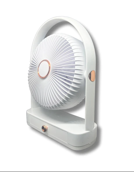YS2235 Taşınabilir Masaüstü Beyaz Usb Fan 2