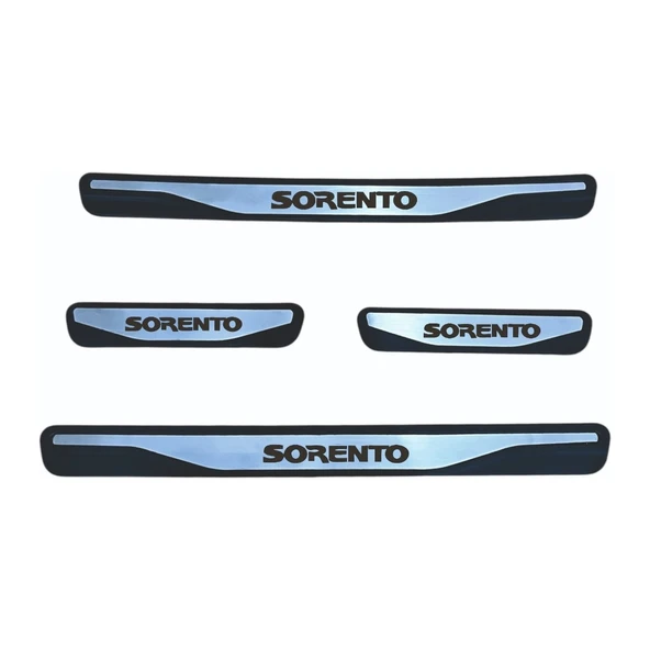 Sorento Kapı Eşiği 2004-2009 New Krom Kapı Eşiği 4 Parça Paslanmaz Çelik ürün görseli 1