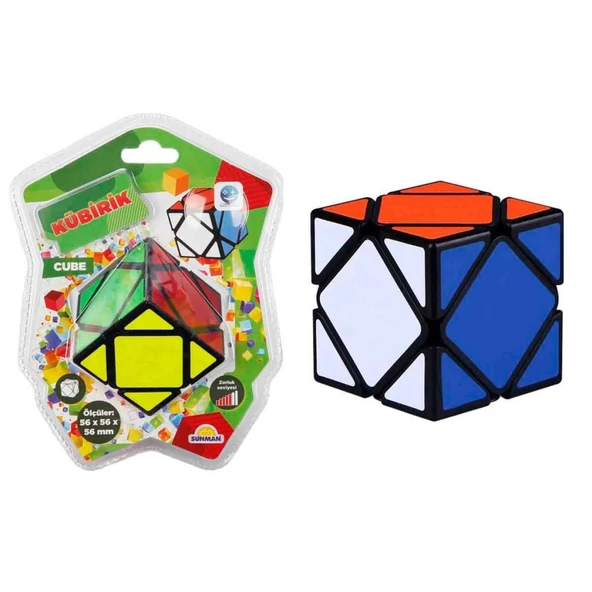 Sunman Smile Games Kübirik (Cube) Kare 5,6x5,6x5,6cm 6 Köşe 325 S00000325 ürün görseli 1