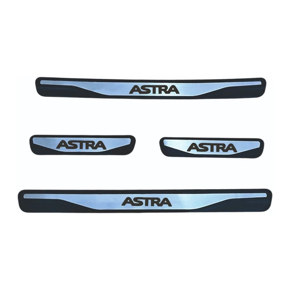 Astra G Kapı Eşiği 1998-2004 New Krom Kapı Eşiği 4 Parça Paslanmaz Çelik ürün görseli 1